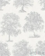Tapety - Superfresco Easy Biała tapeta winylowa na flizelinie w srebrne drzewa 104876_opcje - miniaturka - grafika 1