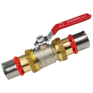 Zawór kulowy FI 25mm Sigma - Zawory i kraniki - miniaturka - grafika 1