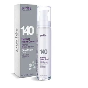 Purles 140 Retinol Night Cream 0,5% Krem z Retinolem na Noc 0,5% 50 ml - Kremy do twarzy - miniaturka - grafika 1