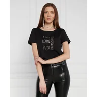 Koszulki i topy damskie - Patrizia Pepe T-shirt Regular Fit - miniaturka - grafika 1