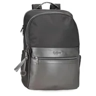 Torby na laptopy - Pepe Jeans Ruby Plecak Na Laptopa 15,6 cala Szary 29 x 40 x 11 cm Poliester i PU 15,6 l by Joumma Bags, Szary, Talla única, plecak na laptopa - miniaturka - grafika 1