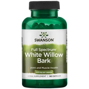 White willow bark- kora wierzby białej 400 mg (90 kaps.) - Suplementy diety - miniaturka - grafika 1