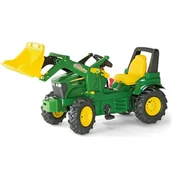 Pojazdy elektryczne dla dzieci - Rolly Toys Traktor JOHN DEERE 7930 z łyżką 710126 - miniaturka - grafika 1