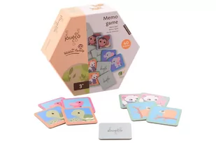 Gra Pamięciowa Memo The Wildies Family Joueco - Gry planszowe - miniaturka - grafika 1