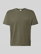 Koszulki męskie - T-shirt z czystej bawełny w kroju regular fit model 'CONNOR' - miniaturka - grafika 1