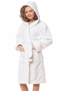 Szlafrok dziecięcy frotte Sailor biały 146/152 - Szlafroki dla dzieci - miniaturka - grafika 1