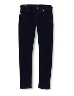 Spodnie męskie - Pepe Jeans stanley spodnie męskie, niebieski, 40W - grafika 1