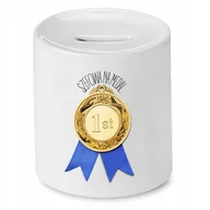 Skarbonki - SKARBONKA DLA SZEFA SZEFOWA NA MEDAL PREZENT z Nadrukiem ze Zdjęciem - miniaturka - grafika 1