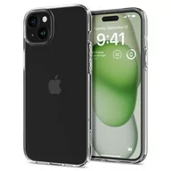 Etui i futerały do telefonów - Etui do iPhone 15 Plus Spigen Liquid Crystal Case obudowa ochronna na telefon przezroczyste Clear - miniaturka - grafika 1