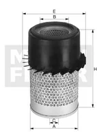 Filtry powietrza - FILTR POWIETRZA MANN-FILTER C1188X C1188 MASSEY-FERGUSON C1188X - miniaturka - grafika 1