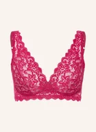 Biustonosze - Hanro Biustonosz Trójkątny Moments pink - miniaturka - grafika 1