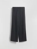 Spodnie damskie - Reserved - Jeansy straight z lyocellem - szary - miniaturka - grafika 1