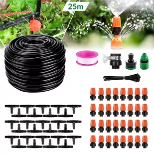 Kurtyna wodna 25m + adapter z szybkozłączką reduktor do węża - Węże ogrodowe i zraszacze Kurtyna wodna 25m + adapter z szybkozłączką reduktor do węża - Węże ogrodowe i zraszacze - miniaturka - grafika 1