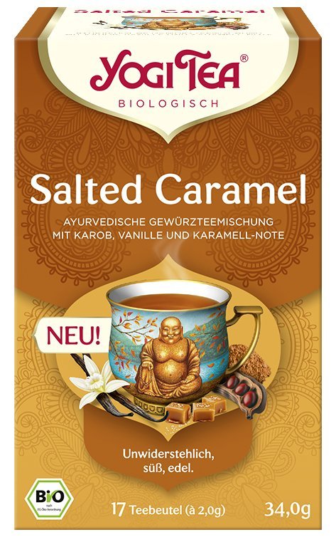 Herbata Yogi Tea Słony Karmel (17 saszetek ) słony karmel i wanilia