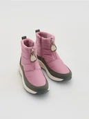 Buty dla dziewczynek - Reserved - Śniegowce Pusheen - brudny róż - miniaturka - grafika 1