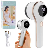 Golarki do ubrań - Elektryczna Golarka Do Tkanin Ubrań 3 Tryby Prędkości Biała - miniaturka - grafika 1