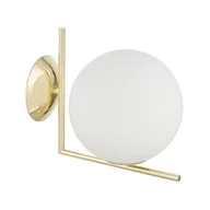 Lampy ścienne - NOWOCZESNA LAMPA ŚCIENNA KINKIET KLASYCZNE ZŁOTO SORENTO D15 - miniaturka - grafika 1