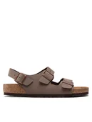 Sandały męskie - Birkenstock Sandały Milano Bs 0634501 Brązowy - miniaturka - grafika 1