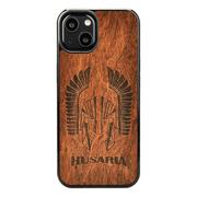 Etui i futerały do telefonów - Drewniane etui iPhone 13 Husaria Imbuia Forestzone - miniaturka - grafika 1