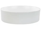 Umywalki - Umywalka nablatowa ceramiczna  40 cm biała CALIG - miniaturka - grafika 1