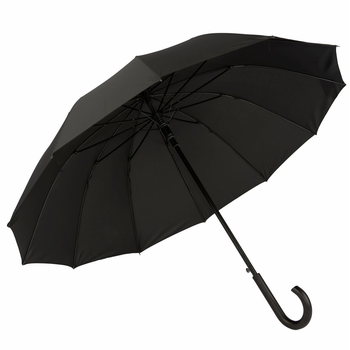 Parasol Automatyczny Duży Wzmacniany 125 Cm Captain Mike Czarny