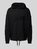 Koszulki męskie - Bluza z kapturem i napisem z logo model ‘Daskuldy’ - miniaturka - grafika 1