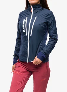 Kurtka hybrydowa damska Mammut Aenergy IN Hybrid Jacket - marine/white - Kurtki damskie - miniaturka - grafika 1