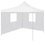 Pawilony ogrodowe - vidaXL Profesjonalny, składany namiot imprezowy, 2 ściany, 2x2 m, stal 48887 - miniaturka - grafika 1