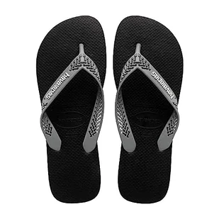 Havaianas Power Light Solid, klapki męskie, Czarny stalowy szary, 39/40 EU - Klapki i japonki męskie - miniaturka - grafika 1