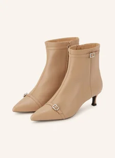 Unisa Botki Imlay beige - Botki damskie - miniaturka - grafika 1