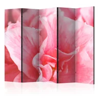 Parawany - Parawan 5-częściowy - Różowe kwiaty azalii II [Room Dividers] (rozmiar 225x172) - miniaturka - grafika 1