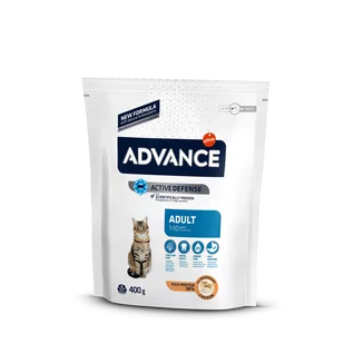 ADVANCE Adult Chicken &amp; Rice - sucha karma z kurczakiem dla kotów 400g [922209] - Sucha karma dla kotów - miniaturka - grafika 1