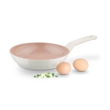 Patelnia Ceramiczna Indukcja Gaz Solidna Kremowa Mała Konighoffer Flar 20cm