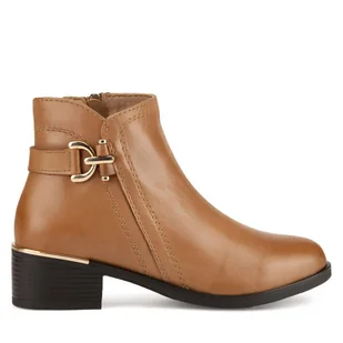 Botki Lasocki RST-GABRIEL-01 Brązowy - Botki damskie - miniaturka - grafika 1