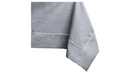 Obrusy i serwetki - Obrus Vesta Szary Tłoczony Nowoczesny 110x110 AmeliaHome - TCLOTH/AH/VESTA/BRD/PPG/LIGHTGREY/110X110 - miniaturka - grafika 1