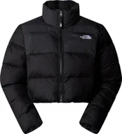 Kurtki damskie - THE NORTH FACE Damska kurtka Cropped Saikuru, Tnf Black/Asphalt Grey, XL - miniaturka - grafika 1