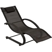 Leżaki ogrodowe - PATIO Leżak Valery 47262 Antracyt - miniaturka - grafika 1