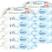Chusteczki nawilżane - Zestaw - Chusteczki dla dzieci wodne FIFI Aqua 800 szt - miniaturka - grafika 1
