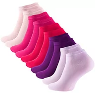 Skarpetki damskie - STARK SOUL Essentials skarpety do sneakersów, 10 par, bawełna, czarny, biały, szary, niebieski, różowy, czerwony, żółty, pomarańczowy, kolorowy, rozmiar 35-50, certyfikat Öko-Tex Standard 100, 10 par - miniaturka - grafika 1