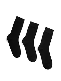 Skarpetki męskie - Koton Men Multi Basic Long Socks Set, czarny (999) - grafika 1