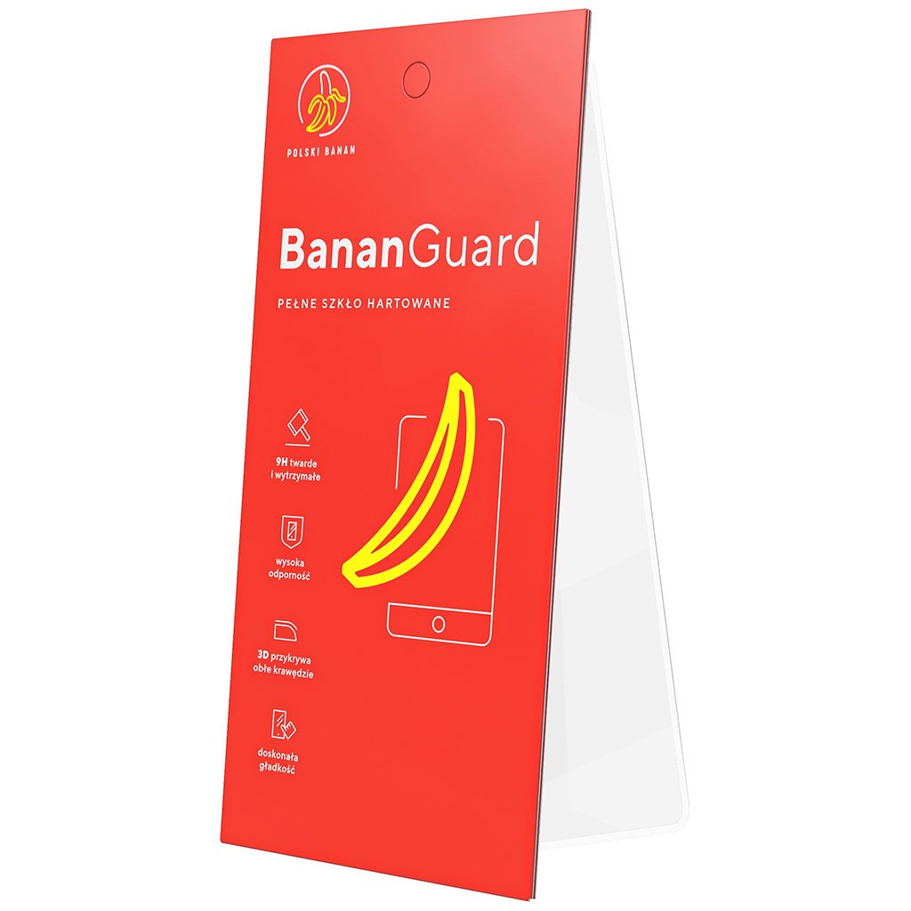 Apple iPhone 16e - Szkło hartowane 3D BananGuard czarne