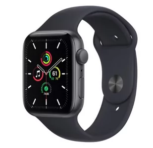 Apple Watch SE GPS 44mm Space Gray Aluminium/Midnight SportGPS - Smartwatch - miniaturka - grafika 1