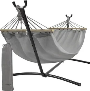 Hamak ogrodowy 200x150cm Gardlov ze stelażem 25466 - Hamaki - miniaturka - grafika 1