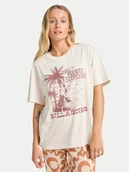 Koszulki i topy damskie - Billabong T-Shirt Oriana EBJZT00474 Beżowy Regular Fit - miniaturka - grafika 1