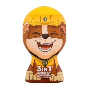 Nickelodeon Paw Patrol Rubble 3in1 Shower Gel, Shampoo & Conditioner Żel pod prysznic dla dzieci 300 ml - Kosmetyki kąpielowe dla dzieci - miniaturka - grafika 1