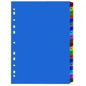 Segregatory - D.rect LEVIATAN Przekładki PP A4 A-Z kolor PROMOCJA VL9136 - miniaturka - grafika 1