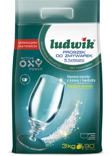 Ludwik proszek do zmywarek 5 funkcyjny 3 kg - Środki do zmywarek - miniaturka - grafika 1