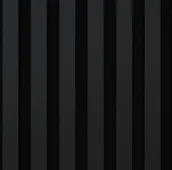Panele ścienne i boazeria - Panel Ścienny 3D Akustyczny Lamela Mdf Na Filcu 260X13,2 Cm Czarny Mat - miniaturka - grafika 1