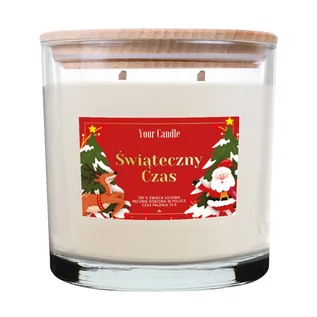 Świece - Your Candle - Świeca zapachowa sojowa Świąteczny Czas 400 ml - grafika 1