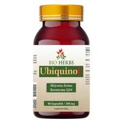 Witaminy i minerały - Bio Herbs, UbiquinoL Koenzym Q10 100 mg, 60 kaps. - miniaturka - grafika 1